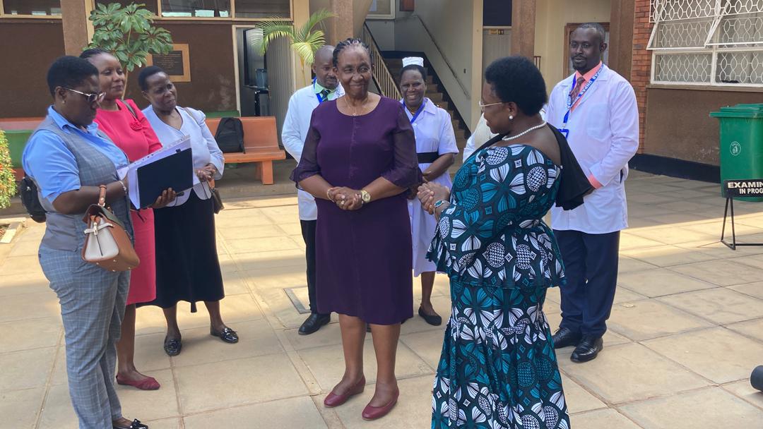 Dr. Joyce Moriku Kaducu, PhD (@morikujoyce) on Twitter photo Together with the Executive Secretary of the Uganda Health Professions Assessment Board, we visited St. Francis Hospital Nsambya Training School, where students are writing their final examinations. They are among the 78,512 candidates countrywide sitting this year <a href="/Educ_SportsUg/">Ministry of Education and Sports - Uganda</a> Together with the Executive Secretary of the Uganda Health Professions Assessment Board, we visited St. Francis Hospital Nsambya Training School, where students are writing their final examinations. They are among the 78,512 candidates countrywide sitting this year <a href="/Educ_SportsUg/">Ministry of Education and Sports - Uganda</a>