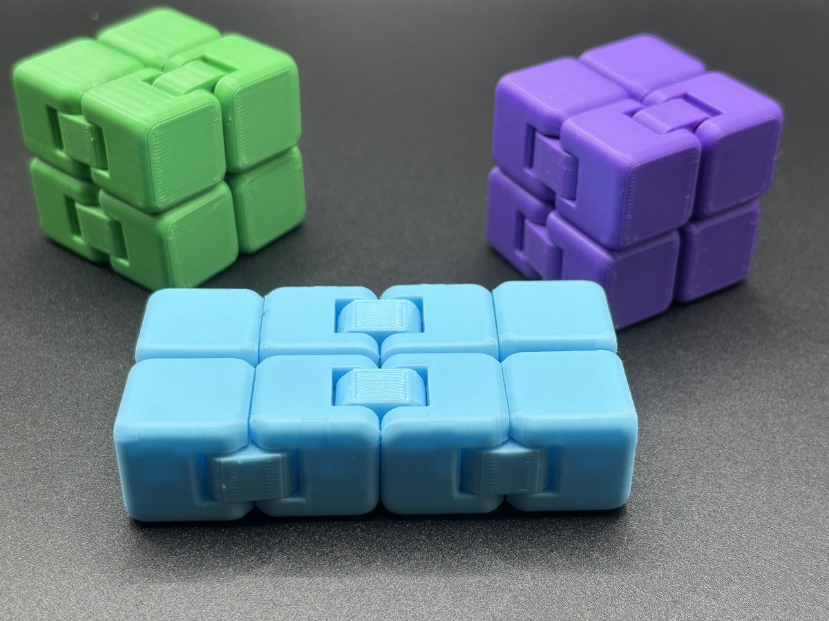 My favorite thing to make and give people is fidget cubes! I do multiple color combos, different weight, and textures!
