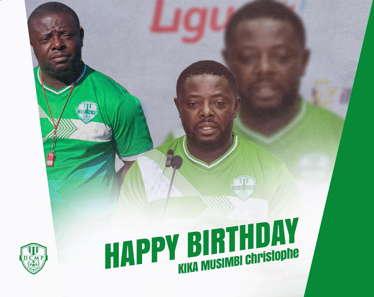 Heureux anniversaire à KIKA MUSIMBI Christophe 🎂

#MotemaPembe