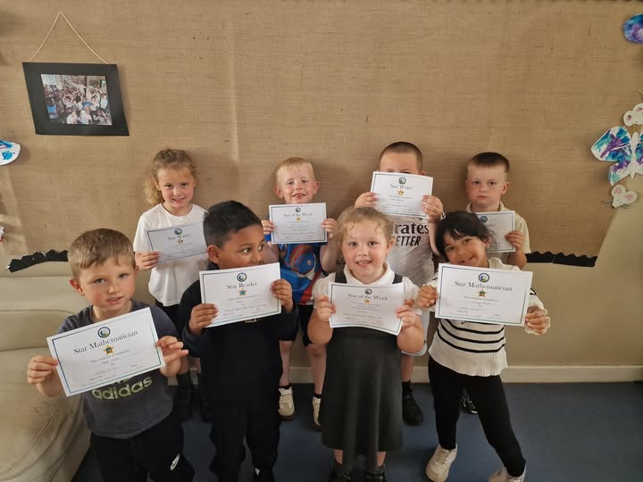 Our Early years stars of the week. Well done everyone 👏👏👏
#kindness