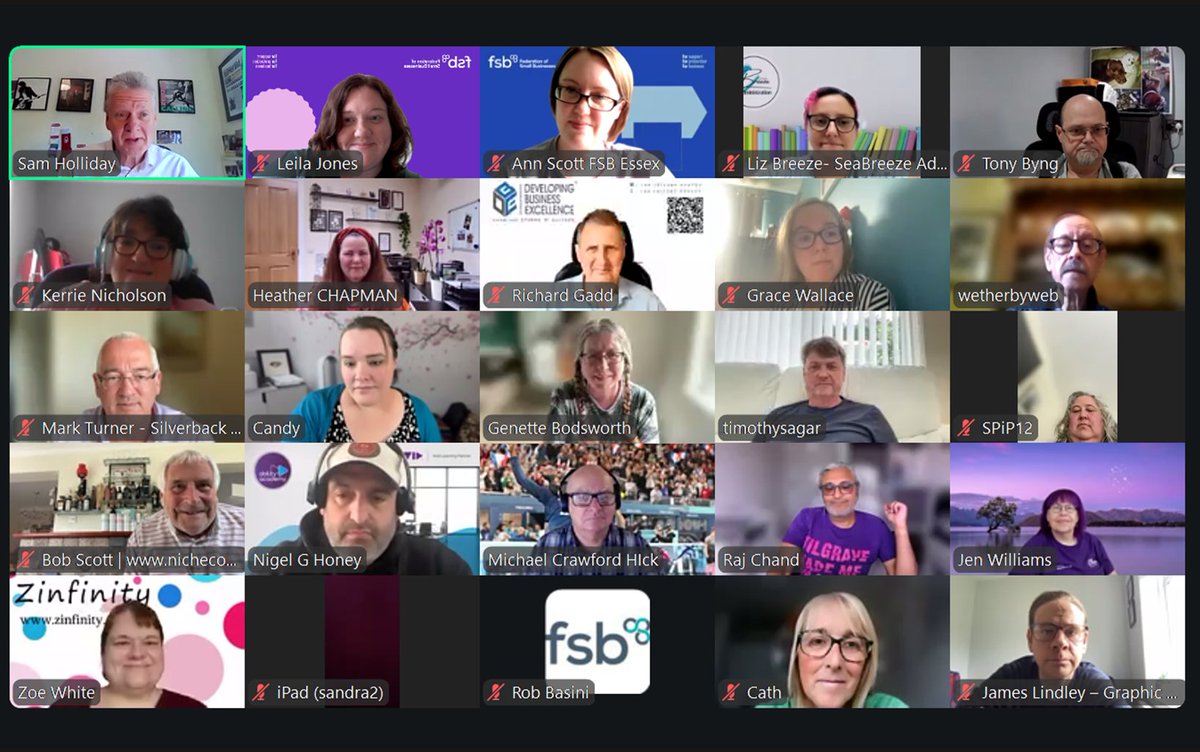 Thanks to everyone who took the time to join us for today’s enjoyable FSB Disabled Entrepreneurs Networking session.

If you missed it, our next event has Rob Edwards from the Neurodiversity &amp; Entrepreneurship Association as speaker. 

Sign up now at  go.fsb.org.uk/4esal2K