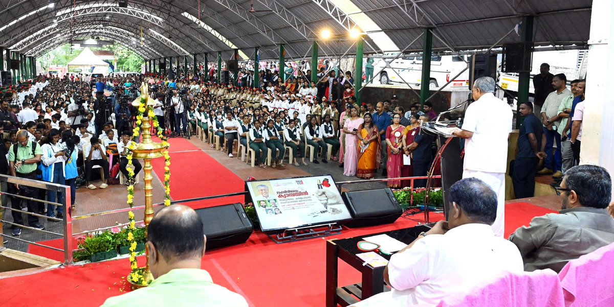 Inaugurated the state-level observance of the International Day Against Drug Abuse, with state-wide programmes that witnessed vibrant participation from students and youth. The launch of school-based anti-drug campaigns at Cotton Hill School, Thiruvananthapuram, was a significant
