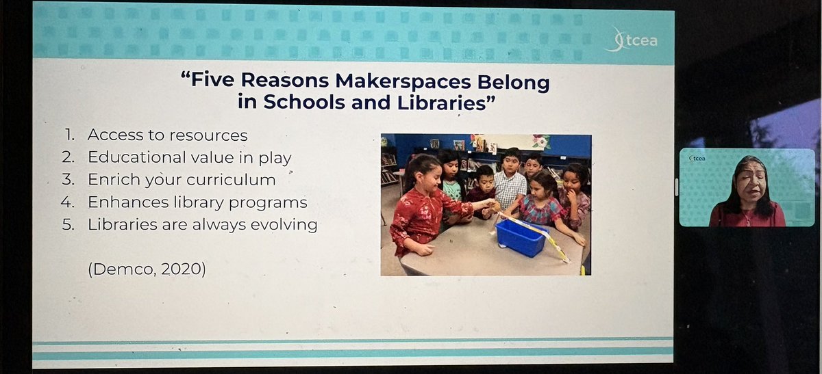 ldearmore's tweet photo. It’s the last day of #TCEA’s librarian conference. There are many great sessions. I’m so glad we’ll have the recordings for a month. https://t.co/ID6rbysOuW