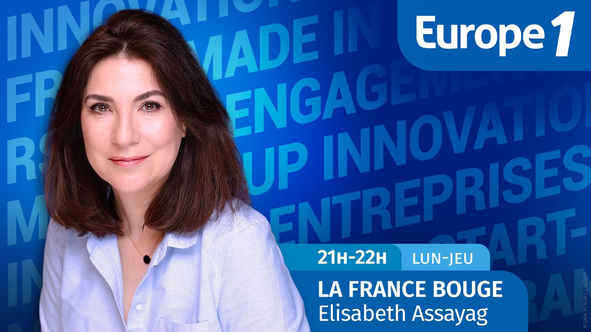 🔵[LA FRANCE BOUGE]

RDV 21h - <a href="/EAssayag/">Elisabeth Assayag</a>

🏆 Spéciale Trophées Europe 1 Avenir 2025 : les lauréat(e)s

👉 Sami Kraiem <a href="/entropy_sc/">Entropy</a>
👉 Simon Bernard <a href="/PlasticOdyssey/">Plastic Odyssey</a>
👉 Héloïse Lamotte MAINS D'ARGENT
👉 Yahya El Mir <a href="/ziwigbiotech/">Ziwig</a>
👉 Benoît Larrat THERASONIC
👉 Elodie Bernard POPPINS