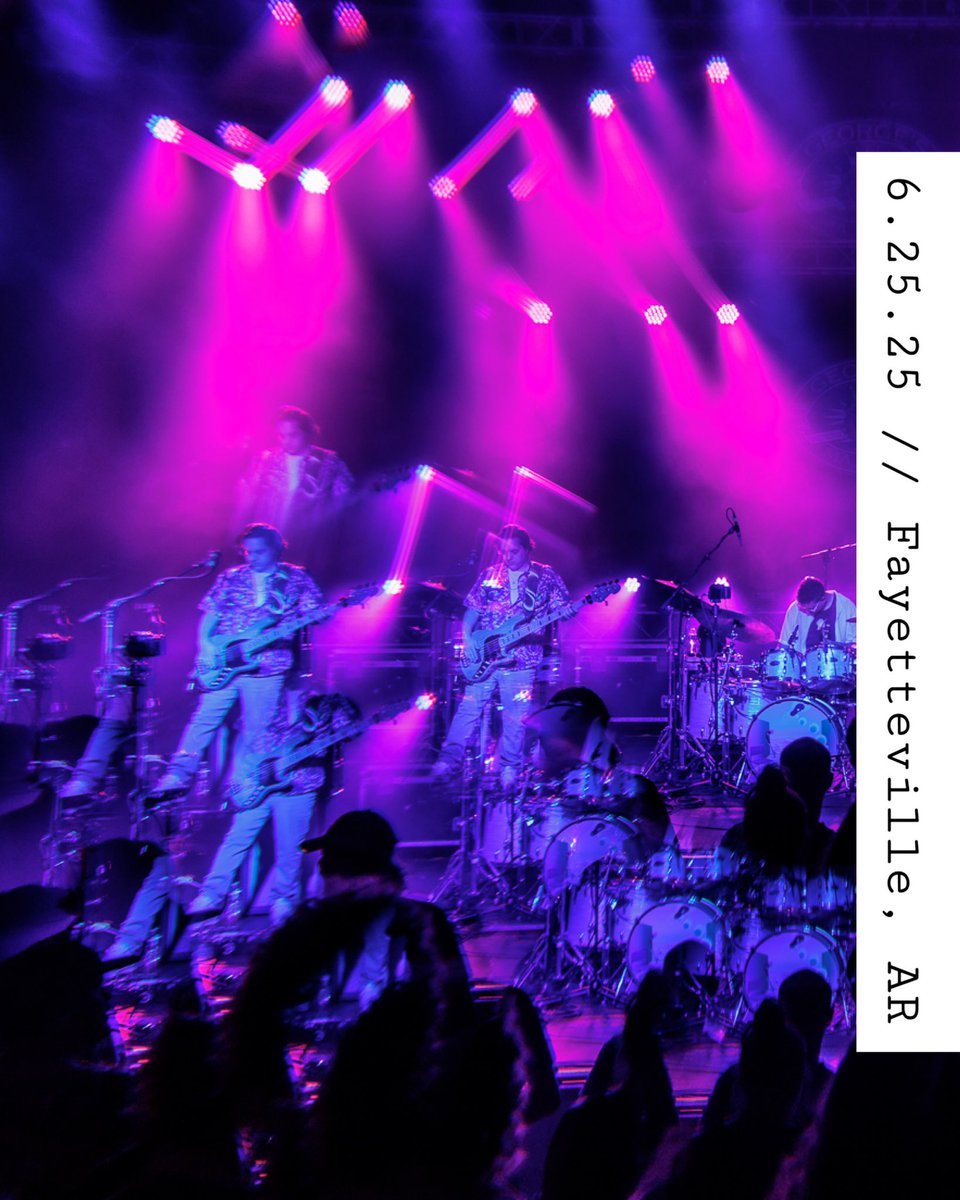 eggylive's tweet image. 6.25.25 // Fayetteville, AR

🔗 full setlist notes on thecarton.net