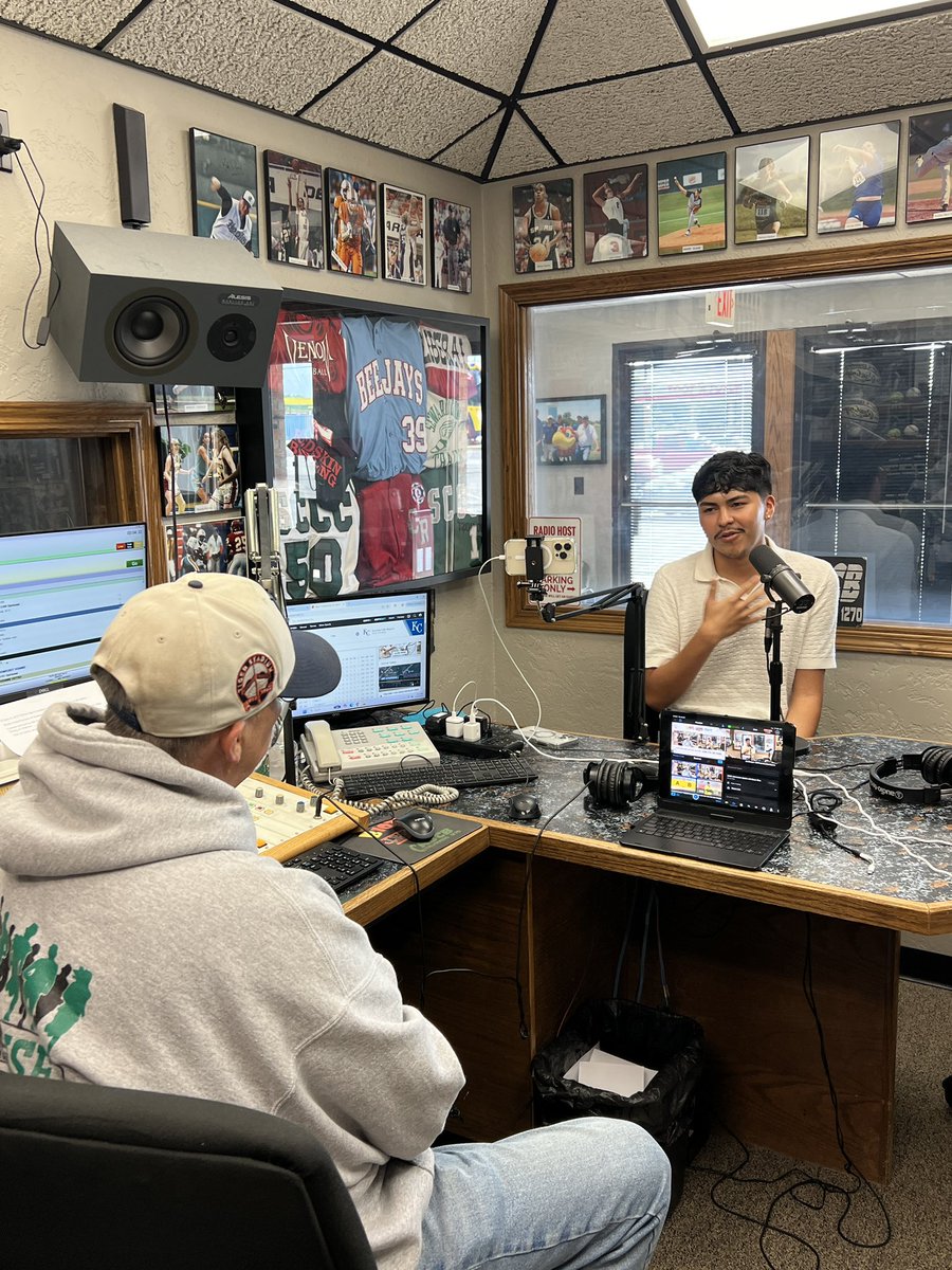 Oscar talks about the SCCC admission and enrollment process with Joe on Broadcast Square! #scccsaints #gosaints