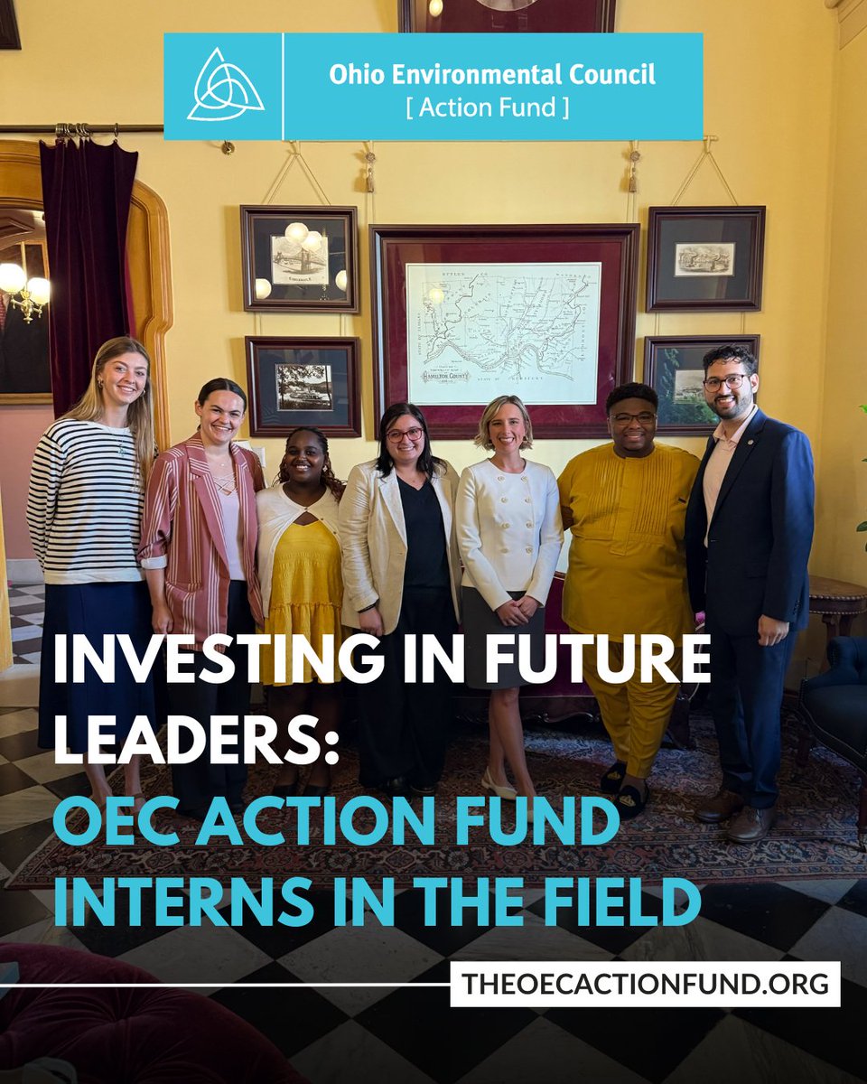 The OEC Action Fund is passionate about building the steps for success for our future generation of environmental leaders! Our interns grow with hands-on experience at the Statehouse and in the office by working directly with policy teams and local leaders.