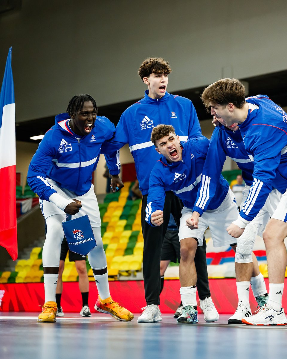 Le Mondial U21 se poursuit 🇫🇷

L’équipe de France a bien débuté ses matchs de classement avec une belle victoire contre l’Autriche.

Prochain match vendredi 27 juin à 11h45 !