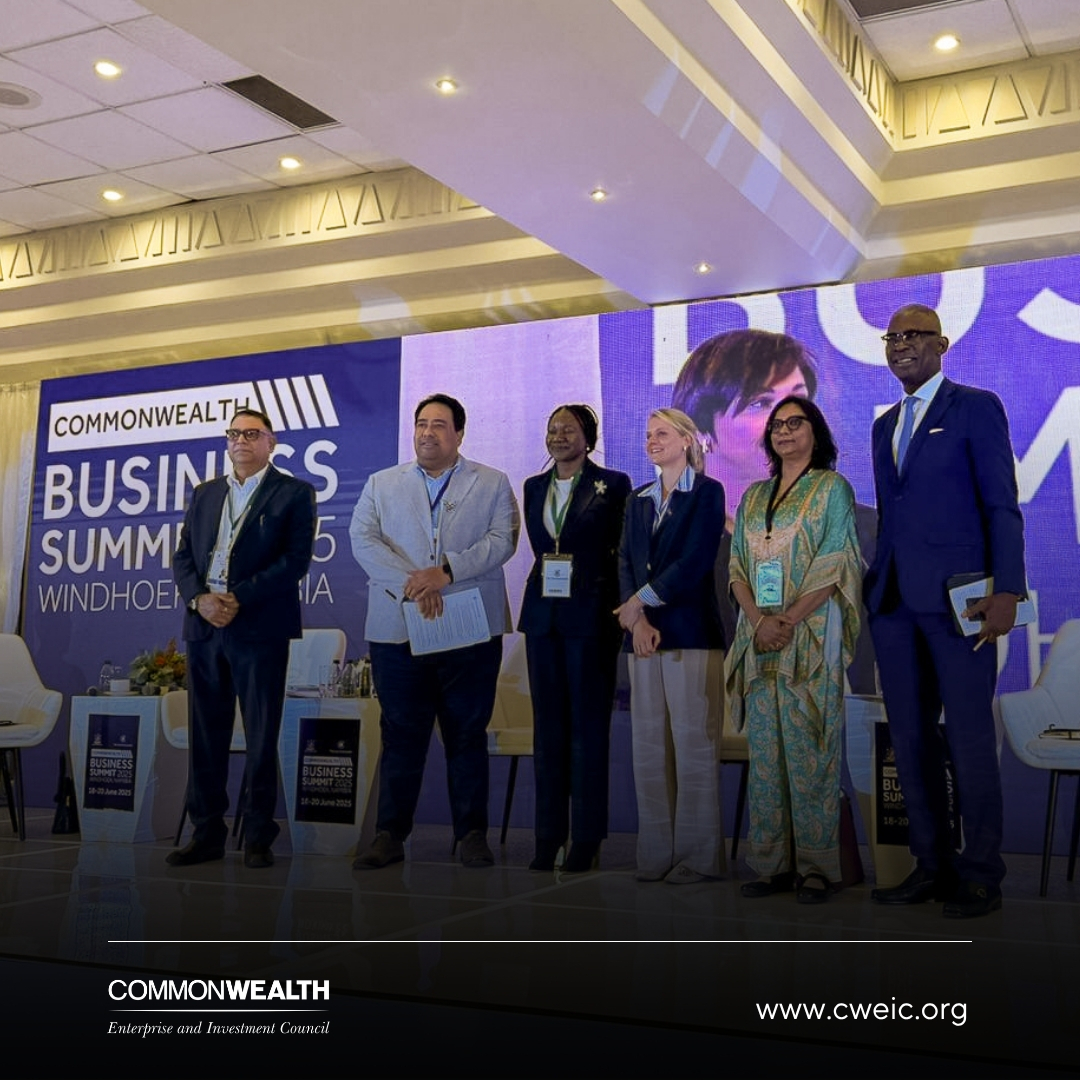 CWEIC was proud to be represented at the inaugural Commonwealth Business Summit in Windhoek, Namibia, held alongside the 2025 Commonwealth Trade Ministers Meeting. The Summit brought together business leaders, policymakers, and trade experts from across the Commonwealth to