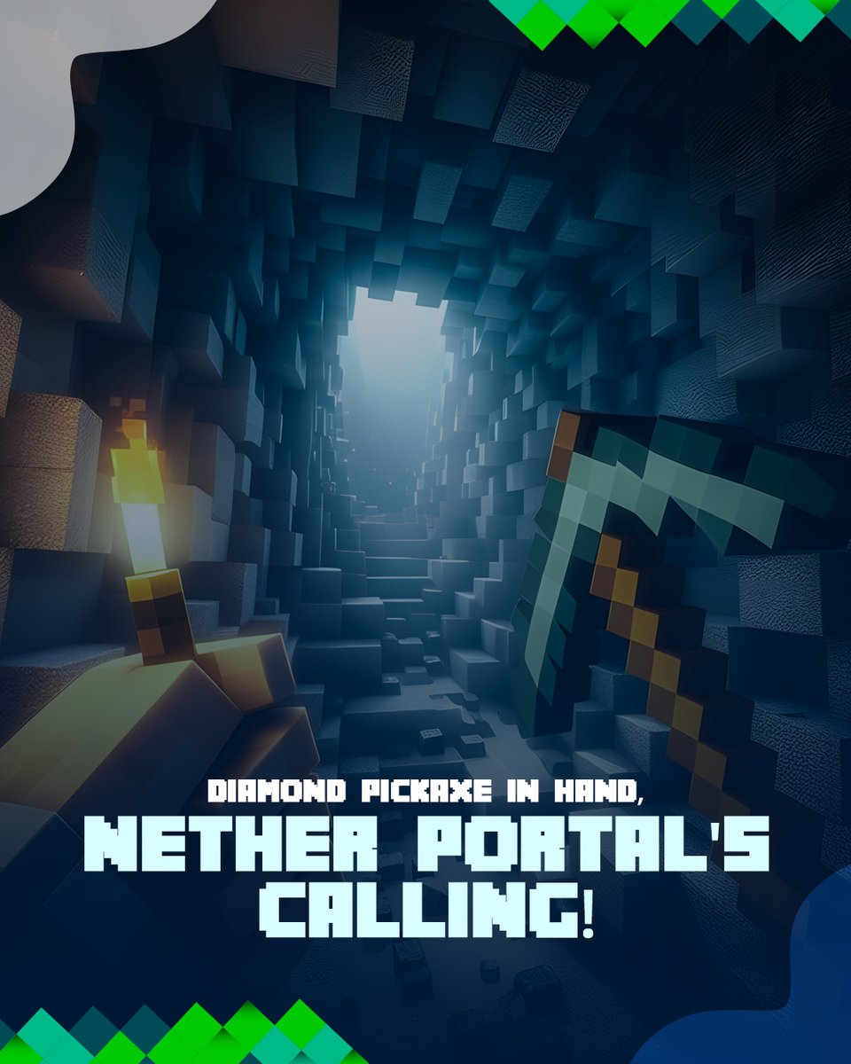 authorethansny's tweet photo. Gleaming tool ready, fiery dimension whispers! What treasures and terrors lie beyond?

Charge through the portal - begin your Minecraft quest: https://t.co/fr2xMLqBX8

#WorldofMinecraft #EthanSnyder #GamingLegends #Survival #NewBook https://t.co/H2tJfnKS47