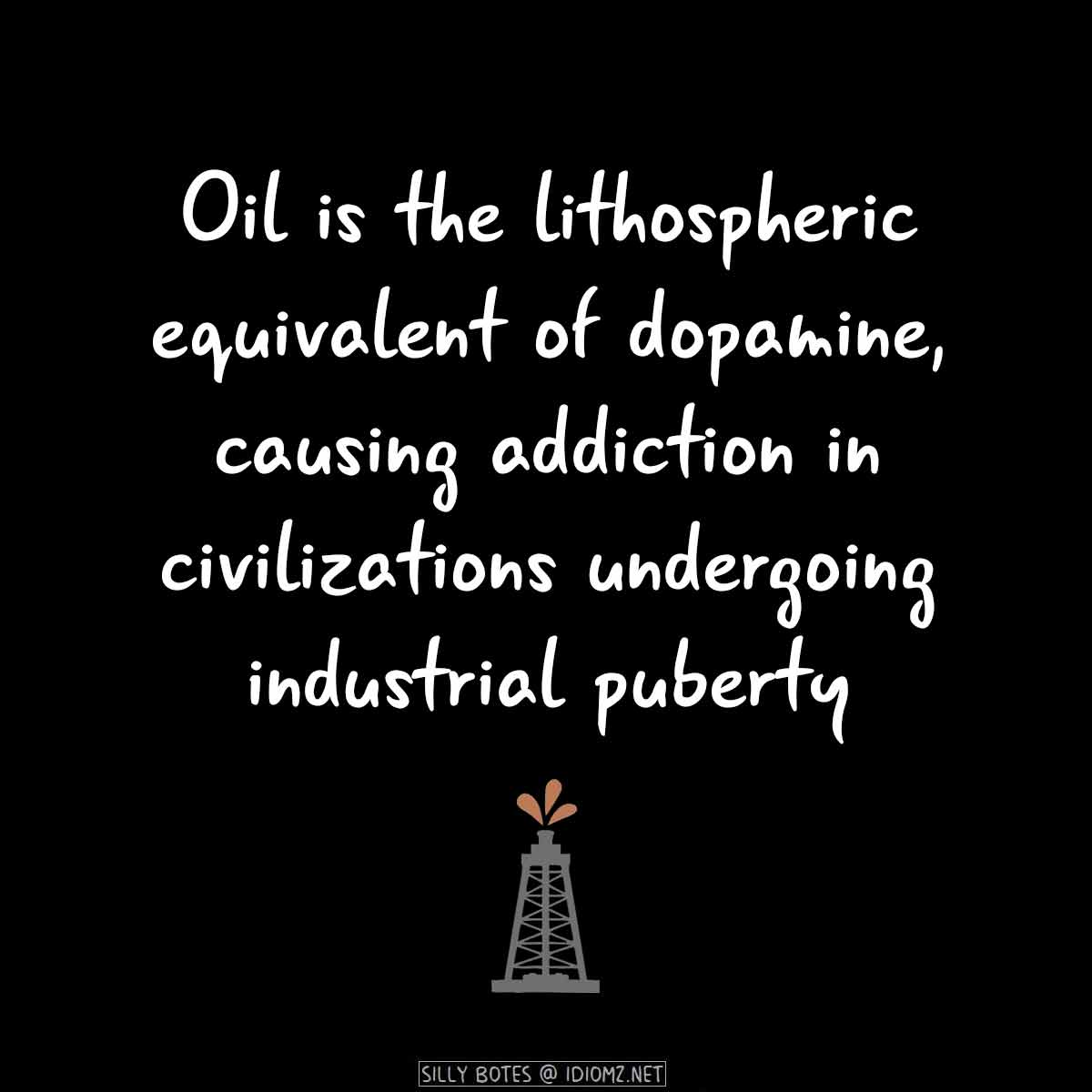 CardsMosaic's tweet photo. What is oil #Oil #Fuel #Industrial #SillyBotes https://t.co/8dUL8FsI8u