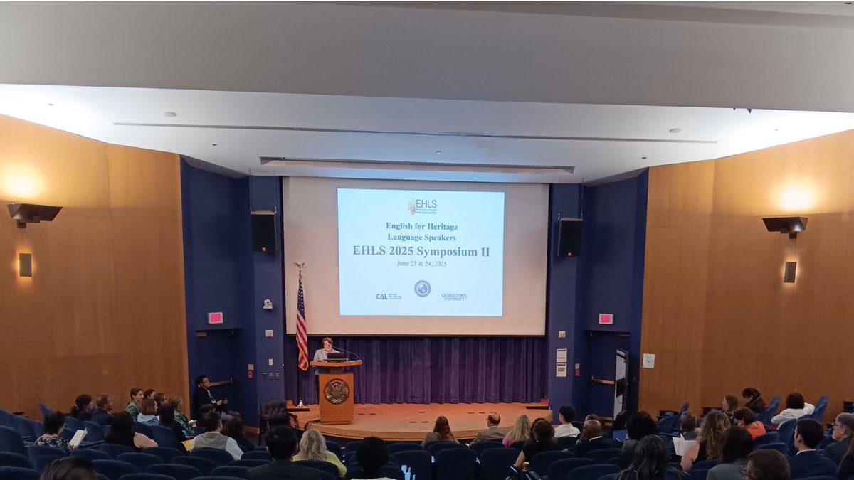 The NLSC attended the EHLS Open Source Analysis Project Symposium on June 23 &amp; 24 in Washington, DC, to celebrate EHLS’s talented scholars. Our strong #partnership continues to thrive, with many NLSC members participating in the <a href="/EHLSProgram/">English for Heritage Language Speakers</a> &amp; many EHLS scholars joining the NLSC.