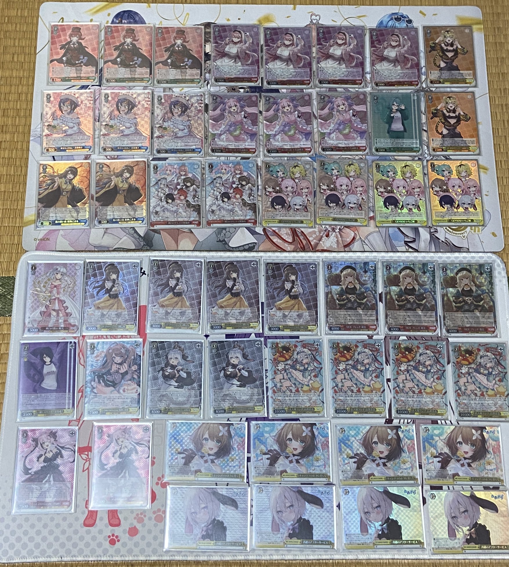 ヴァイスシュヴァルツ 準フルホイル デッキ デレマス OFR RRR Coなど