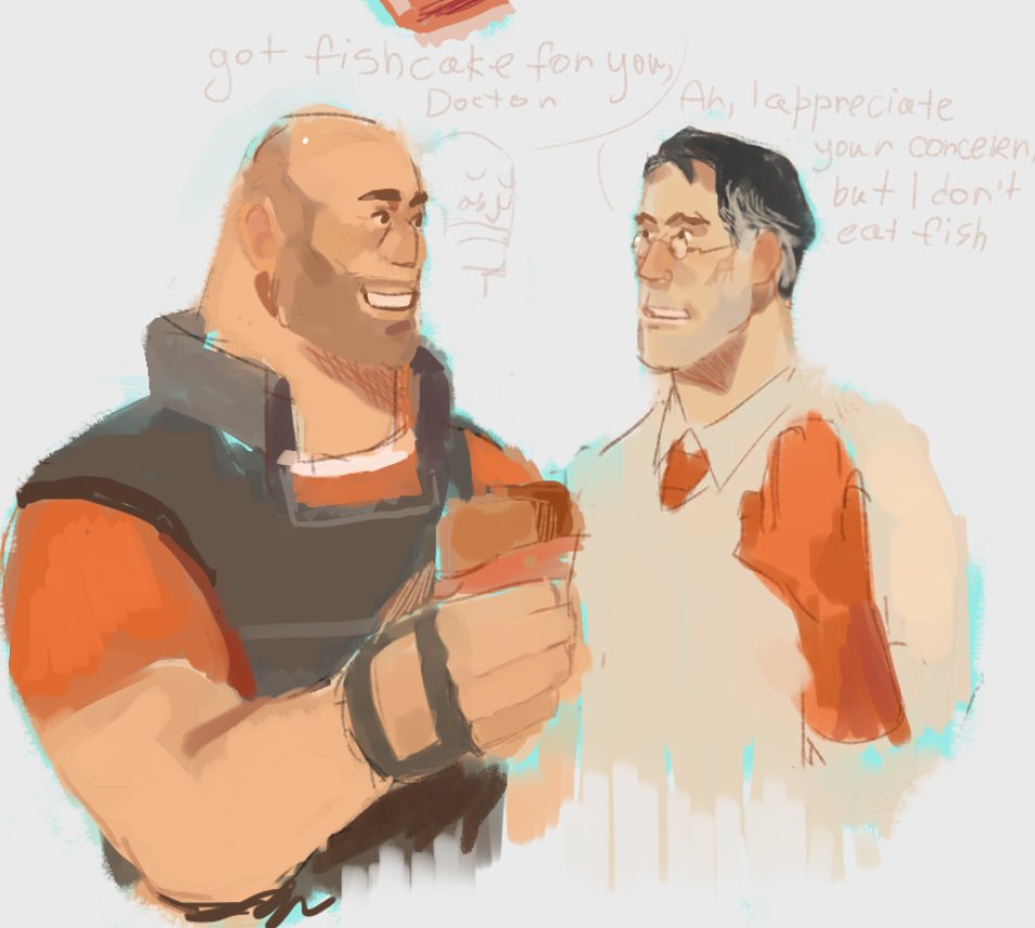 bipe0909's tweet image. #tf2 #heavymedic hmmmmmm