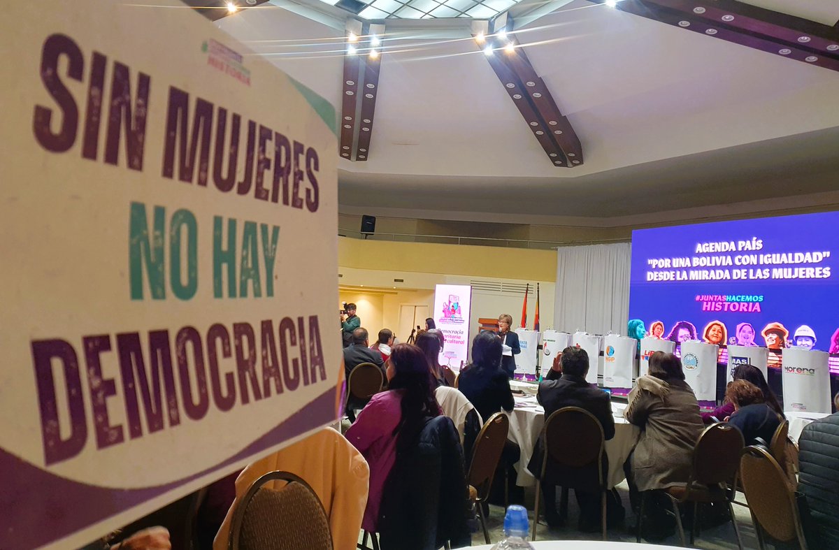 📽️ Foro por la igualdad con candidatos y candidatas. Hacia la Bolivia que queremos.

facebook.com/share/v/15LGd3…