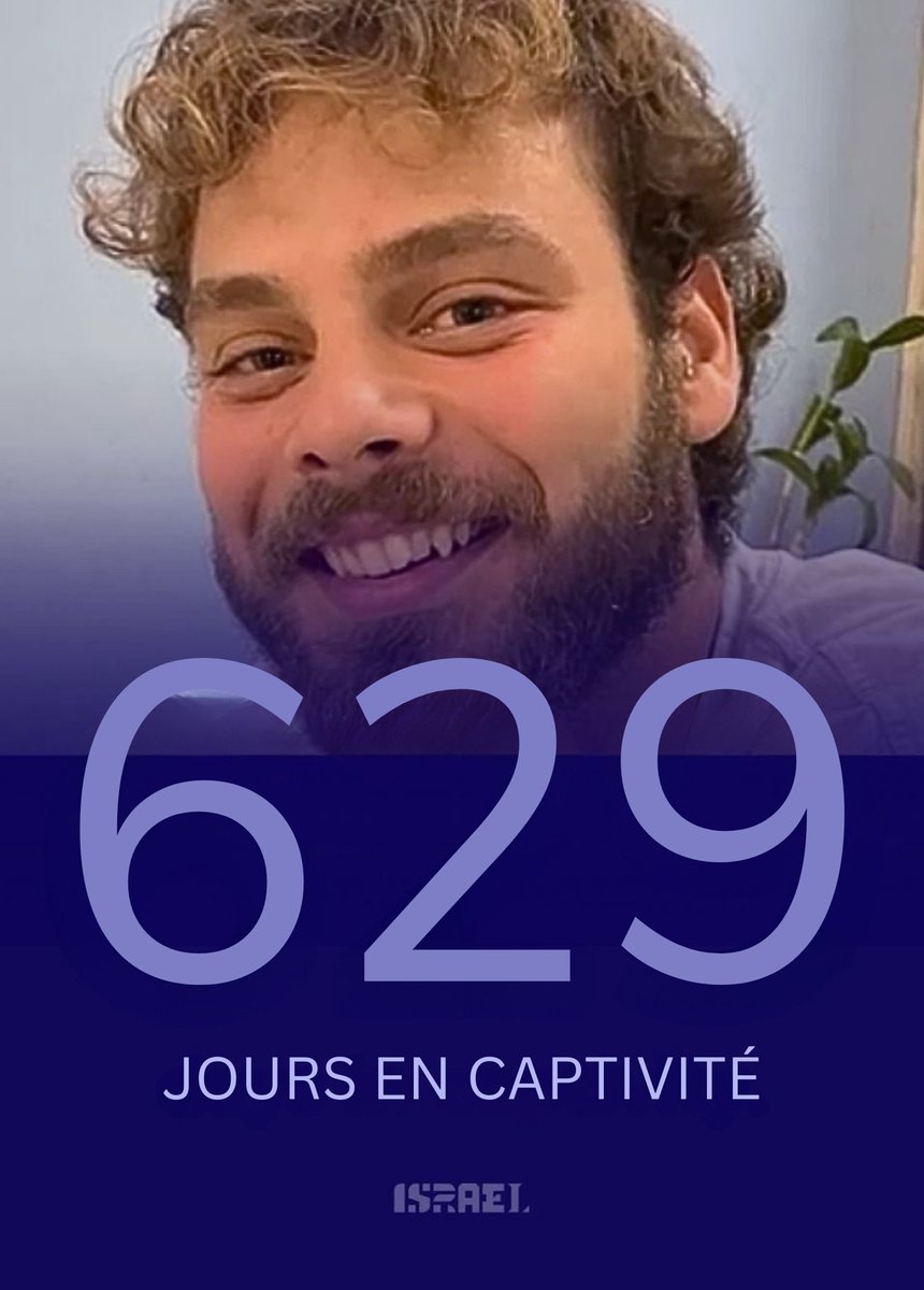 Alon Ohel est retenu en otage par le Hamas à Gaza depuis 629 jours.

LIBÉREZ-LE MAINTENANT 🎗️

Nous ne cesserons pas de nous battre tant que chaque otage n’aura pas retrouvé la liberté.