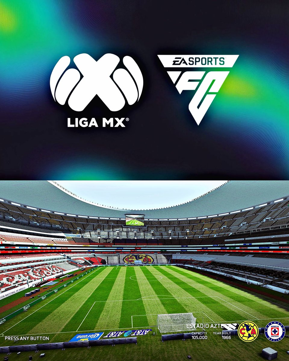 🚨🇲🇽 CONFIRMED: Liga MX joins FC26 as a fully licensed league and a 5-year agreement! 🎮

EA aims for exclusive deals with Club America, Chivas, Cruz Azul, Monterrey, Pumas, and Tigres. 

Via <a href="/theinfinityfc/">INFINITY FC</a> - <a href="/FutSheriff/">Fut Sheriff</a>