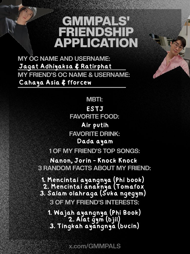 Ratirphat's tweet photo. @GMMPALS Begitulah bersama @fforcew. ★ https://t.co/LJQNfVaPvQ