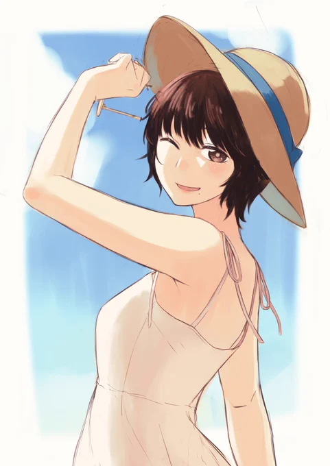 夏の落描き