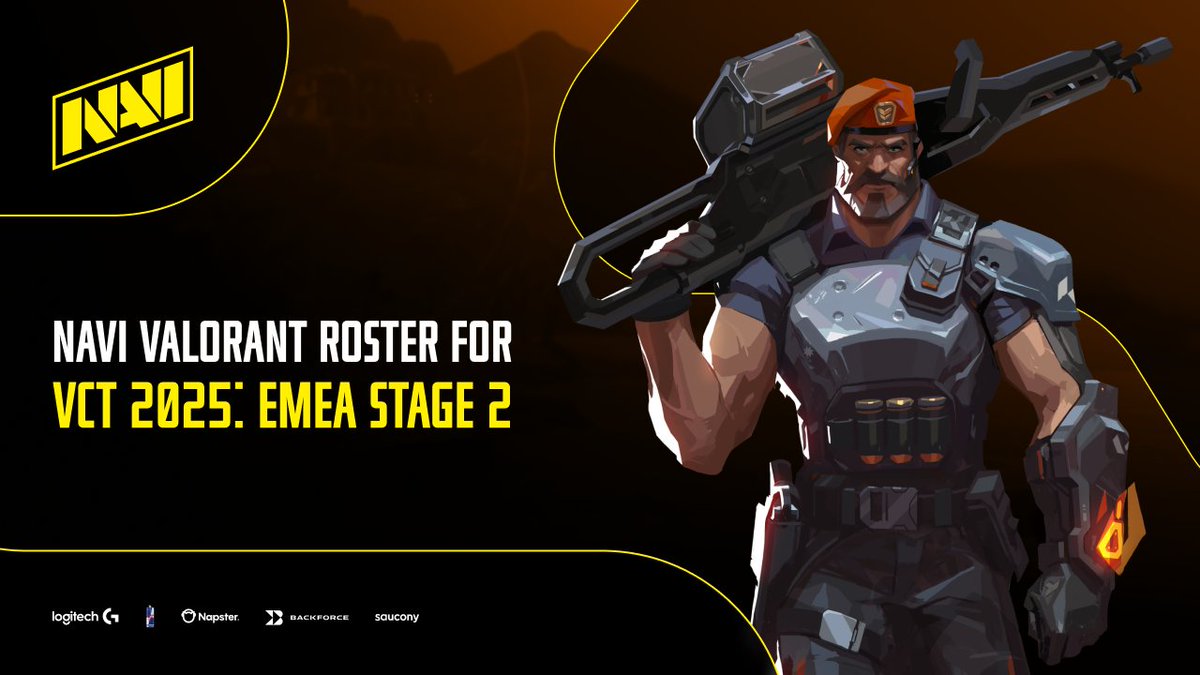 The NAVI Valorant roster for #VCTEMEA Stage 2 is here!

Find out our newest addition to the team below 👇
📰: navi.gg/en/publication…