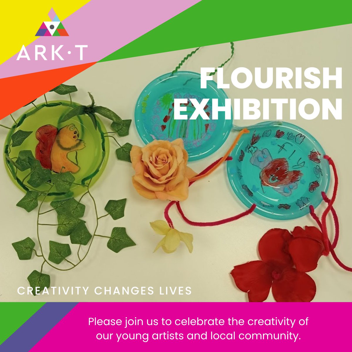 ArkTOxford's tweet image. Our new exhibition, Flourish, is now open at the Welcome Space!

Showcasing artwork created by people from our programmes, Flourish has been collated by our volunteers!🌟

Want to get involved? Sign up here: bit.ly/4bDJ0cl

#Volunteering #LocalArt #CreativityChangesLives
