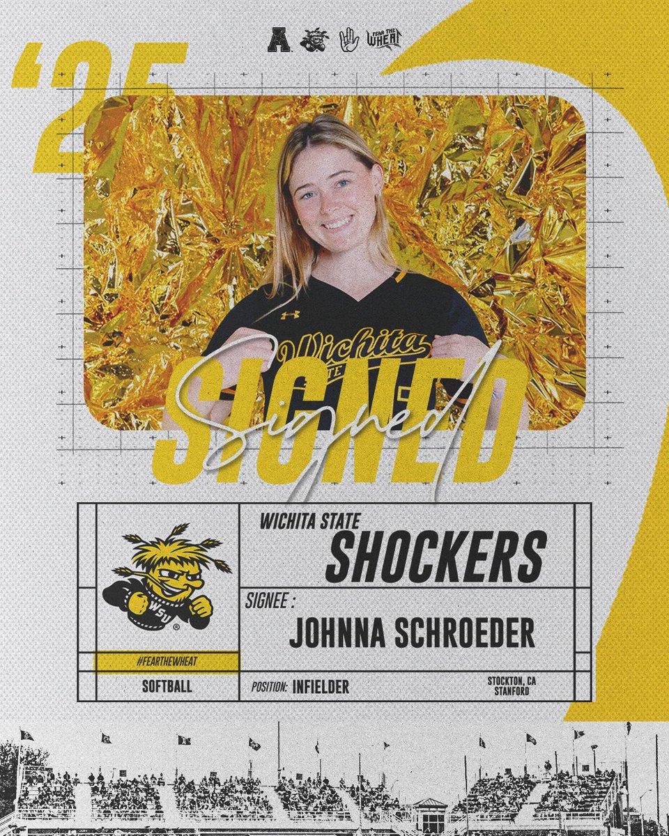 Wichita State Softball (@goshockerssb) on Twitter photo Went out west and nabbed a Cardinal ๐ฒ
Welcome to the family, <a href="/johnnaschroe/">Johnna Schroeder</a>! Went out west and nabbed a Cardinal ๐ฒ
Welcome to the family, <a href="/johnnaschroe/">Johnna Schroeder</a>!