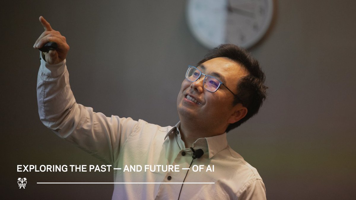 CUSEAS's tweet image. OpenAI researcher and YouTube Shorts co-founder Shuchao Bi gave a talk at Columbia Engineering that explored AI's roots to its future frontiers.
Bi traced the path to Artificial General Intelligence (AGI), revealing what's needed to bring these models to reality —better data,…