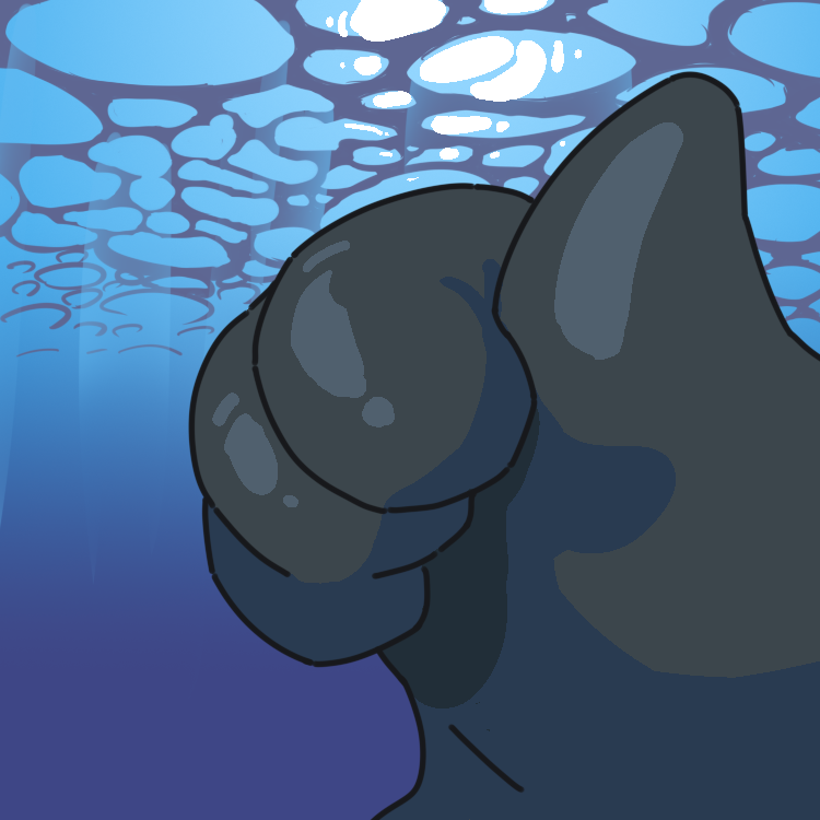 当一觉醒来看看自己的大爪子，是成了虎鲸龙了嘛——
再潜入水中感受了下光滑的皮肤，真是美妙啊

#ORBオーブ