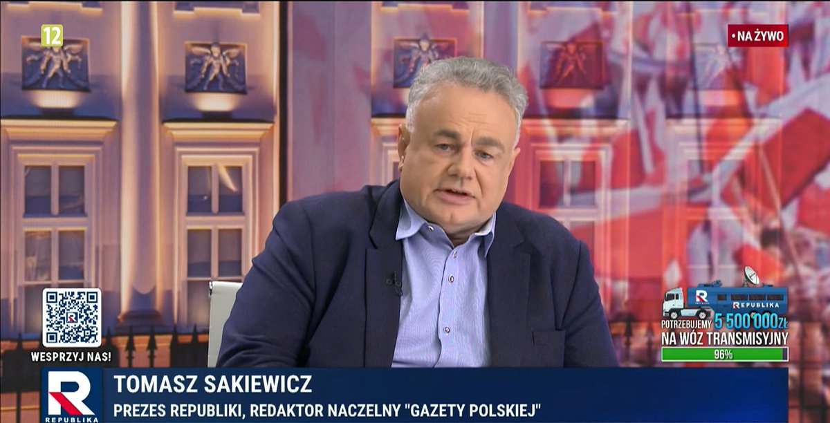 Telewizja Republika 🇵🇱 #włączprawdę (@republikatv) on Twitter photo #RepublikaDzień | <a href="/TomaszSakiewicz/">Tomasz Sakiewicz</a>: Coś przeciekło do nas. Ma to wyglądać tak, że bojówki zorganizowane przez Tuska i Giertycha mają zająć przy pomocy policji i służb specjalnych Sąd Najwyższy. Następnie ukraść akta czy znaleźć sędziów, którzy będą wydawać wyroki zgodnie z tym, #RepublikaDzień | <a href="/TomaszSakiewicz/">Tomasz Sakiewicz</a>: Coś przeciekło do nas. Ma to wyglądać tak, że bojówki zorganizowane przez Tuska i Giertycha mają zająć przy pomocy policji i służb specjalnych Sąd Najwyższy. Następnie ukraść akta czy znaleźć sędziów, którzy będą wydawać wyroki zgodnie z tym,