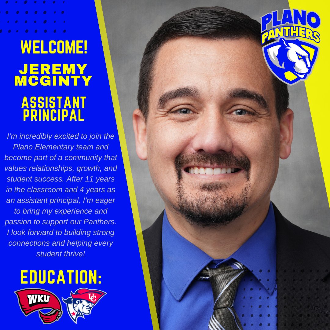 PlanoPanthers's tweet image. Welcome to Plano Elementary!