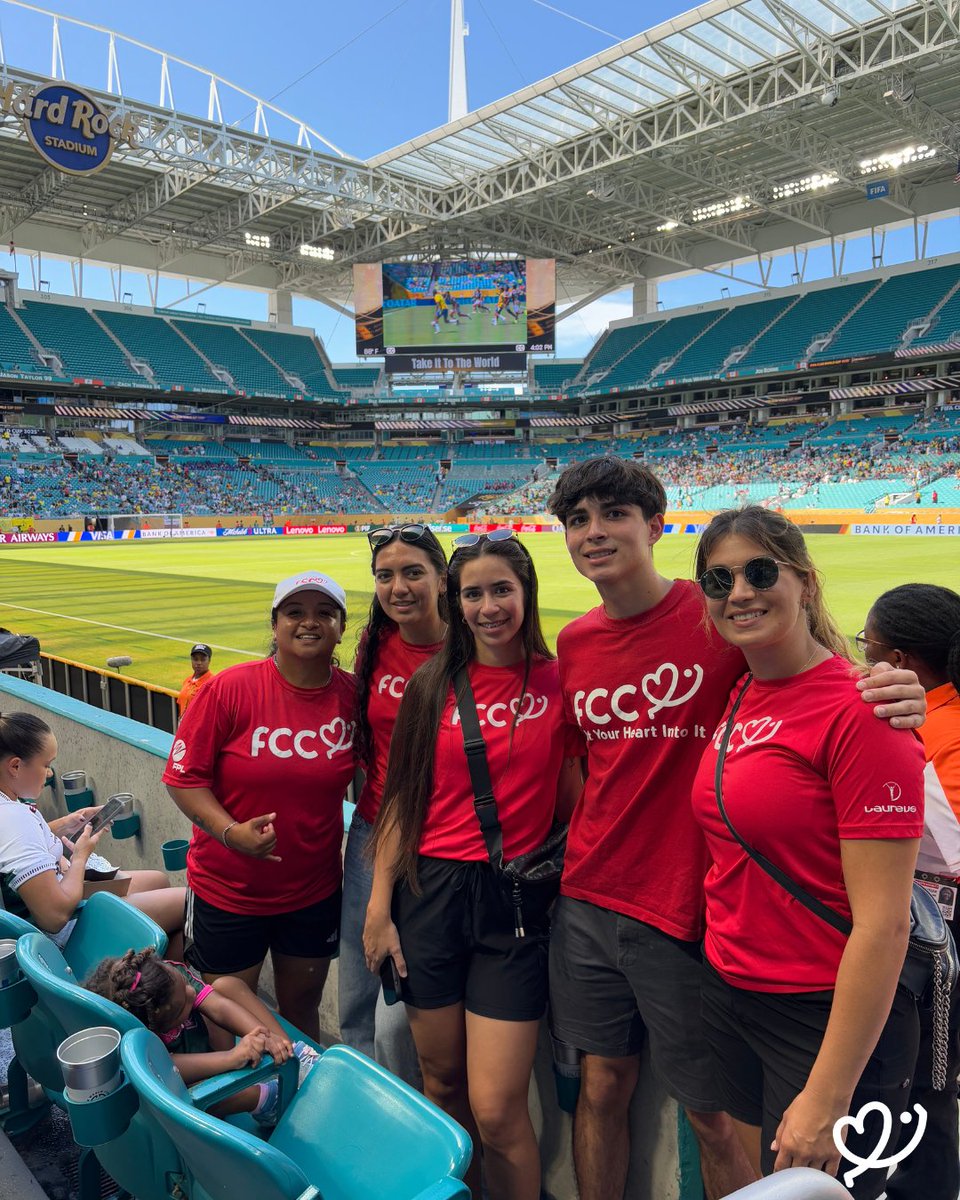 fccusaofficial's tweet image. Thank you, FIFA! 🙌⚽
We’re grateful to @FIFAWorldCup for inviting our FCC coaches to celebrate Community Day at the FIFA Club World Cup match between Fluminense and Mamelodi Sundowns! 🏆🌍
It was an unforgettable experience filled with joy, and connection!