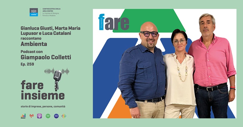 Confindustria Emilia (@confindustriaem) on Twitter photo 🎧La storia di <a href="/ambientaservizi/">Ambienta (Bologna)</a>
L’impresa bolognese che diventa presidio di pulizia e, in fondo, di cura
👉Ascolta il #podcast di #FAREinsieme: tinyurl.com/ycx56jcm
👉Leggi l’articolo: tinyurl.com/mttp66cc
#Storie #Imprese #AziendaItaliana #ConfindustriaEmilia 🎧La storia di <a href="/ambientaservizi/">Ambienta (Bologna)</a>
L’impresa bolognese che diventa presidio di pulizia e, in fondo, di cura
👉Ascolta il #podcast di #FAREinsieme: tinyurl.com/ycx56jcm
👉Leggi l’articolo: tinyurl.com/mttp66cc
#Storie #Imprese #AziendaItaliana #ConfindustriaEmilia