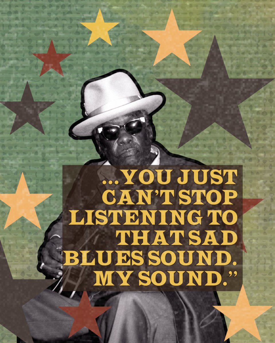 Nothing hits like the Blues.

And no one laid it down quite like The Hook. Got a favorite John Lee Hooker track? Drop it in the comments.

📸: Getty Images

#JohnLeeHooker