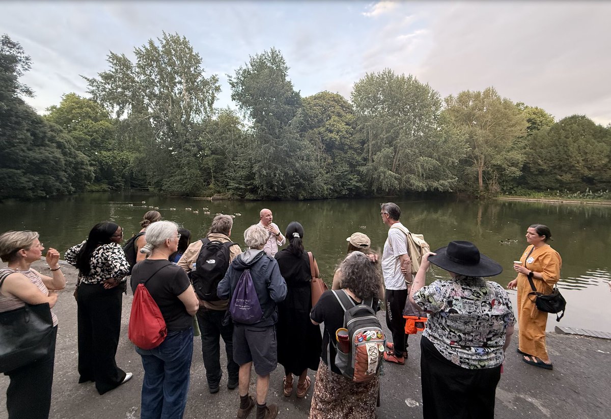 CREWEnergyLDN's tweet image. Pump house turned community powerhouse ⚡️🙌
A huge thank you to all of our guests, panellists, speakers and co-organisers for spending a rather hot evening with us in Battersea Park celebrating all things community energy in South London this #LCAW2025 🌳