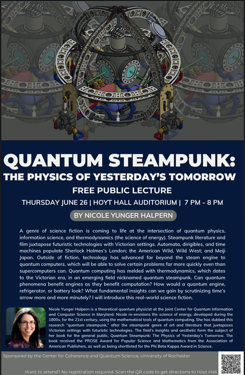 CCQS_UofR's tweet image. Join us today for the free public lecture by @nicoleyh11 at @UofR (7-8 PM)
#CQS12