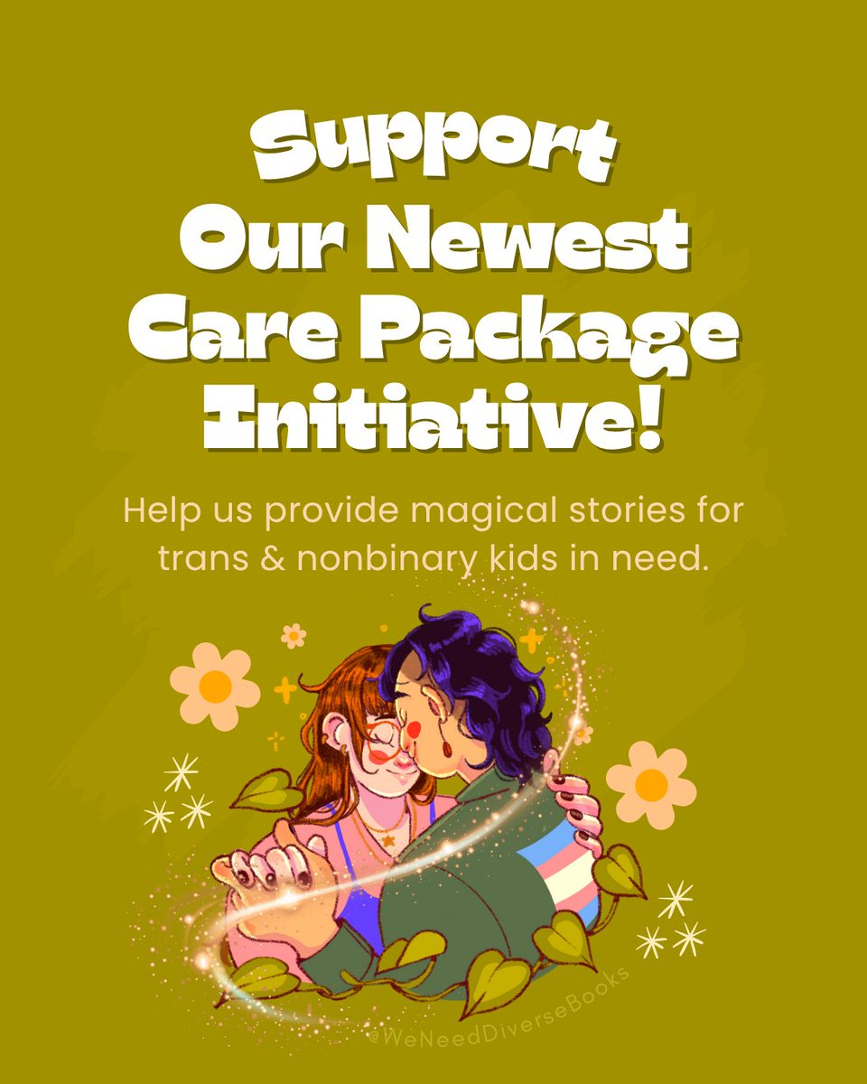 Support WNDB's newest round of bookish care packages, which focus on showing queer and trans youth that their stories are magic — and that #MagicStoriesAreForEveryone!

🏳️‍⚧️ bit.ly/MagicCarePacka…