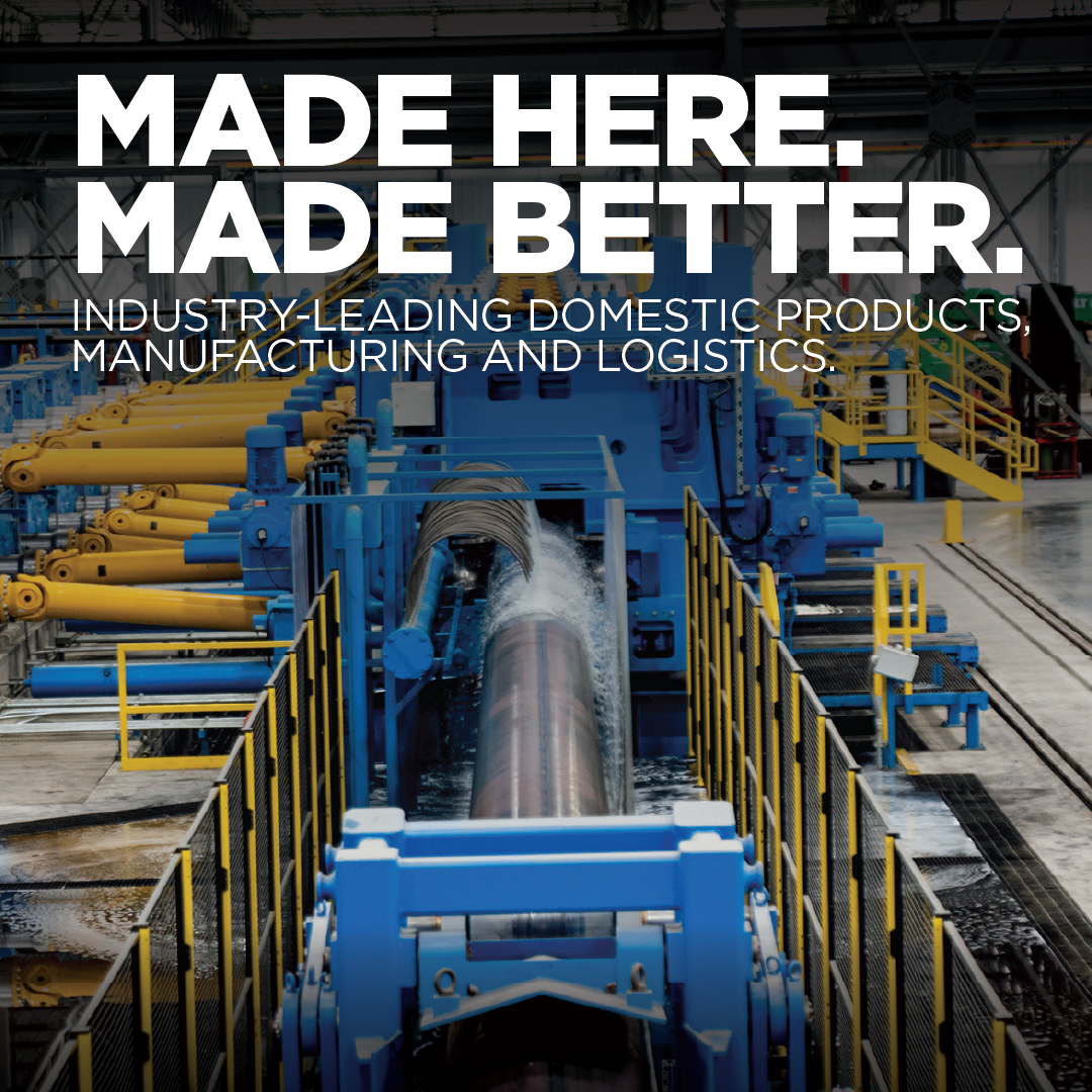 At Zekelman, domestic manufacturing is a priority. It gives us more control, stronger relationships, and supports the communities where we live and build.

Get a closer look at how and why we’re keeping manufacturing close to home.
hubs.ly/Q03sF4v50

#DemandDomestic