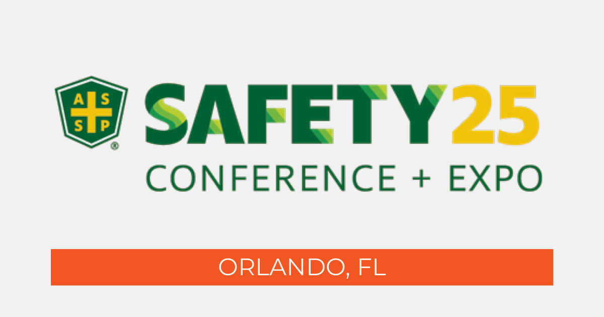 Here we go! <a href="/ASSPSafety/">ASSP</a> #Safety2025 Conference is only a few weeks away! We can’t wait to be on the floor talking shop. Be sure to stop by Booth #1209.

Will we see you there? bit.ly/44ngw3q