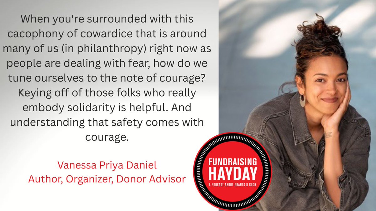 Today we’re joined by Vanessa Priya Daniels to talk about her book “Unrig the Game.” Take a listen: bit.ly/4e4J71V