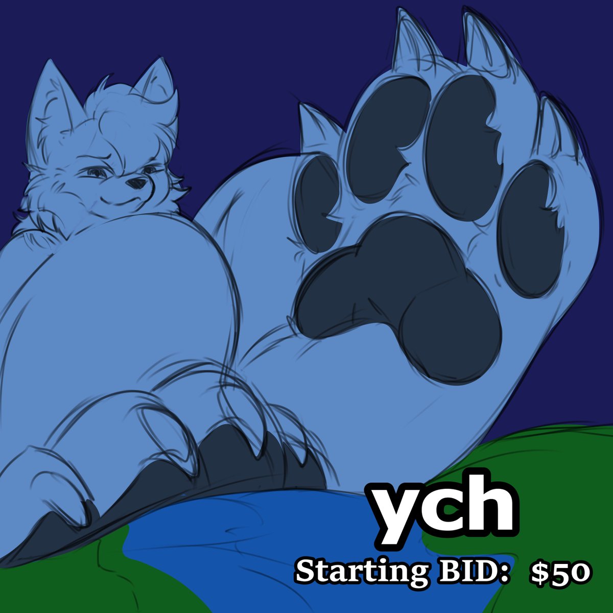 I'm back with a new YCH on FA! ​​If you're interested, the auction is being held here: 
furaffinity.net/view/61365049/…
