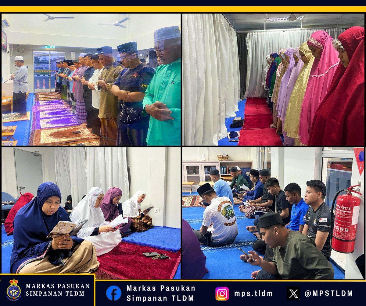 Majlis Bacaan Yasin &amp; Tahlil Bulanan MPS TLDM yang turut disertakan dengan Doa Akhir &amp; Awal Tahun Hijrah telah diadakan hari ini di Surau Talhah Ibni Ubaidillah. Semoga dengan kedatangan tahun baru Islam ini, kita semua dapat bermuhasabah &amp; berusaha menjadi insan yang lebih baik.