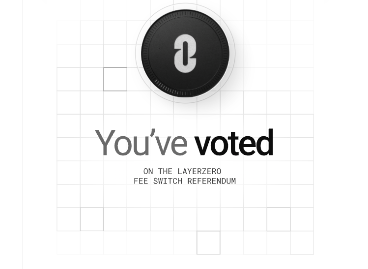 Just cast my YES vote on the <a href="/LayerZero_Core/">LayerZero</a> Fee Switch Referendum 🗳️

This is an important governance vote, the first attempt failed due to low participation, not opposition.

If you're reading this, you can vote too. All it takes is holding any amount of $ZRO (you can buy it on