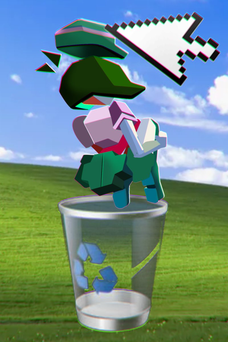 i wanna recycle her so bad