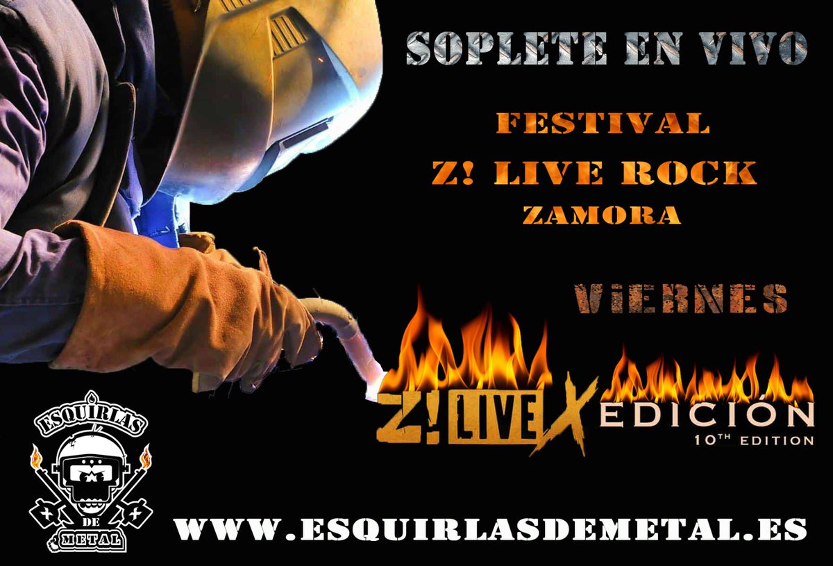 Os contamos nuestra experiencia en el 2° día del <a href="/ZLiveOficial/">Z! Live</a>

esquirlasdemetal.es/2025/06/25/z-l… 
Imagen promo de <a href="/AlePuch/">Ale Puch</a>