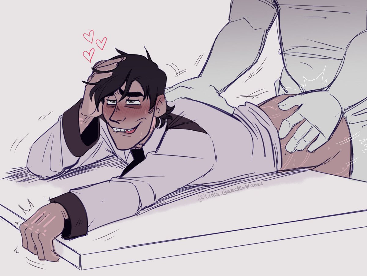 William has been staring at @TheYeIIowRabblt rxping a poor nightguard on her first day...

Does he wishes that was him ? Yes, yes he does. 

He's craving a man that can put him through some sweet sweet pain~ And he knows his double will have no trouble abusing him