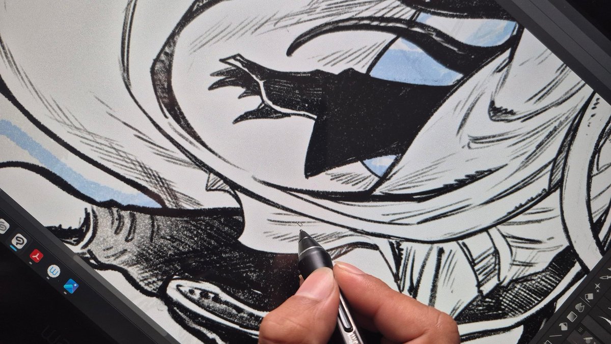 Many lines...

#starWars #TidesOfTerror #KitFisto #Jedi #Comic #DarkHorse #LuisMorocho #drawing #Wacom #Cintiq