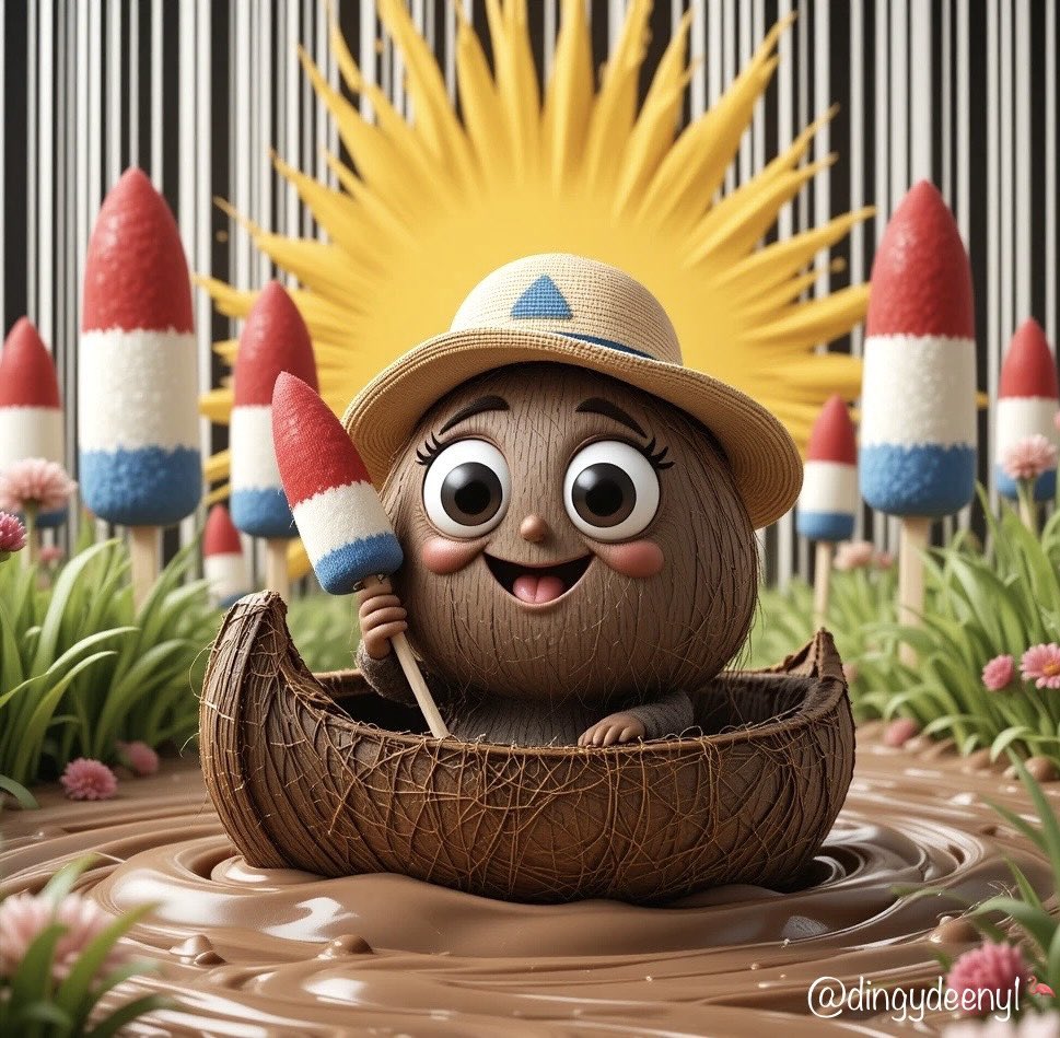 dingydeeny1's tweet image. Happy Thankful 
Thursday Persons of 𝕏 
I hope each and every 
one of you have a truly 
delightful day 🦩♥️🇺🇸
#CoconutDay
#ChocolatePuddingDay 
#BombPopDay
#CanoeDay
#BarcodeDay