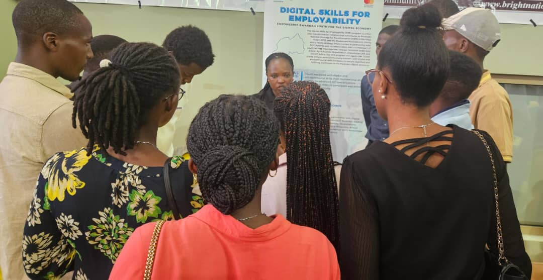 DOTRwanda's tweet photo. Today, we joined #JobNet2025 at Petit Stade, Kigali—an incredible space connecting job seekers with employers and opportunities!
@DOTRwanda is proud to support youth with the skills, confidence, and networks they need to create dignified livelihoods. #DOTYouth #DSEProgram https://t.co/xwoXsyxZe1