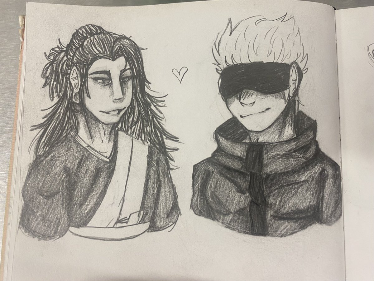 Ball_piit's tweet photo. Some SatoSugu Headshots, That’s all #jjk #satorugojo #sugurugeto #satosugu https://t.co/kh8XnzTPJ8