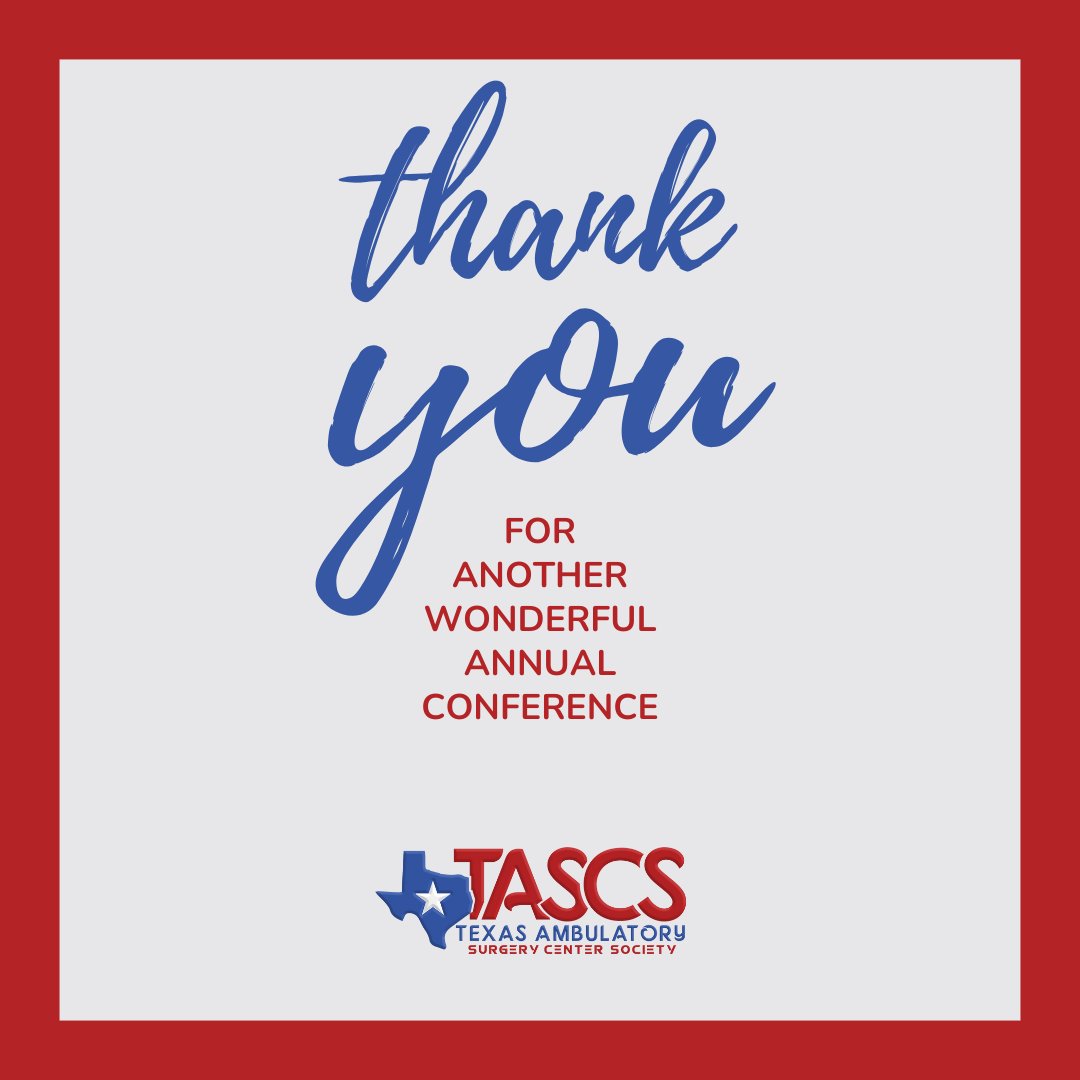 TexasASC's tweet image. We can't thank you all enough for helping to make this year's event a success...and we'll see you in 2026!
